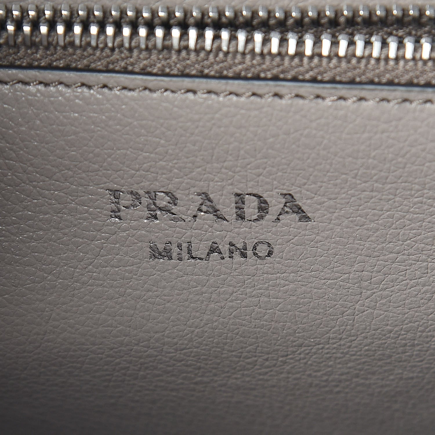 Prada Glace Calfskin Studded Sound Shoulder Bag Argilla 6 of 9