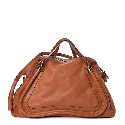 Chloe Calfskin Large Paraty Caramel 2 of 11