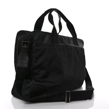 Gucci Guccissima Nylon Briefcase Black 3 of 12
