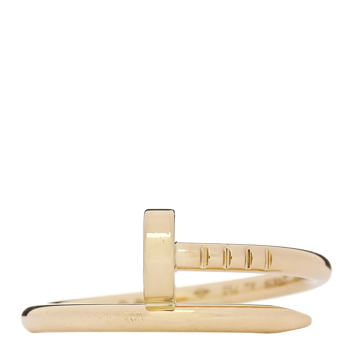 18K Yellow Gold Small Juste Un Clou Ring 50 5.25