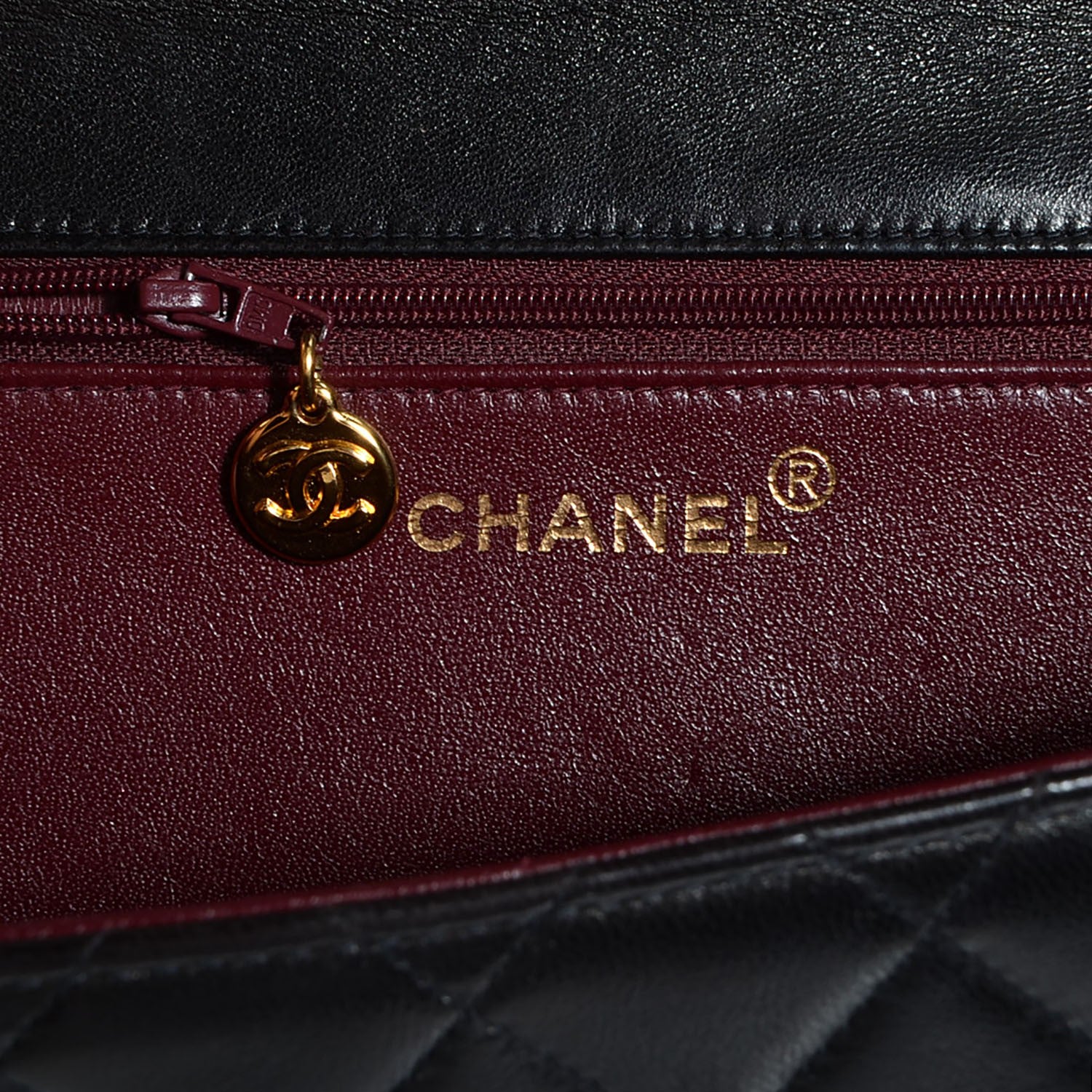 Chanel Lambskin Medium Single Flap Black 8 of 11