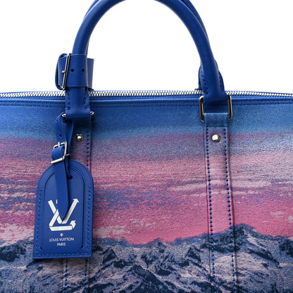 Louis Vuitton Jacquard Keepall Bandouliere 50 Multicolor 7 of 10