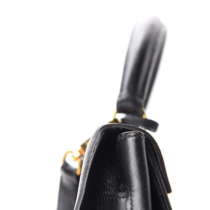 Hermes Box Kelly Sellier 32 Black 8 of 16