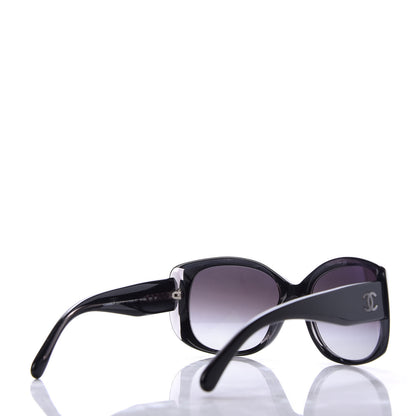 Chanel Mother of Pearl CC Sunglasses 5227-H Black 4 of 8