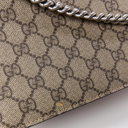 Gucci GG Supreme Monogram Mini Dionysus Shoulder Bag Taupe 14 of 14