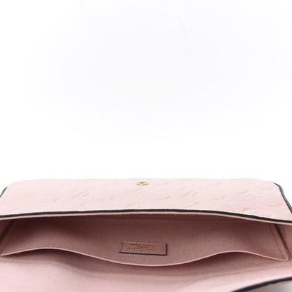Louis Vuitton Empreinte Pochette Felicie Chain Wallet Rose Poudre 4 of 10