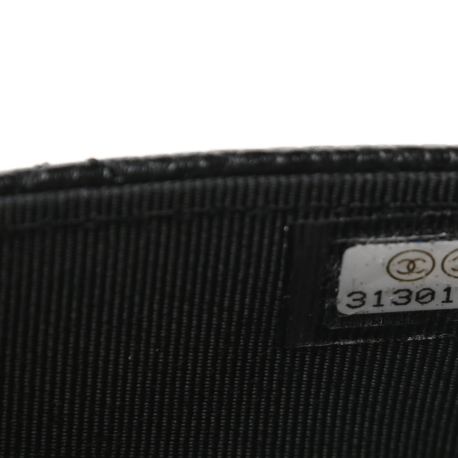 Chanel Caviar Quilted Flap Card Holder Wallet Black 8 of 9
