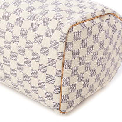 Louis Vuitton Damier Azur Speedy 30 5 of 10