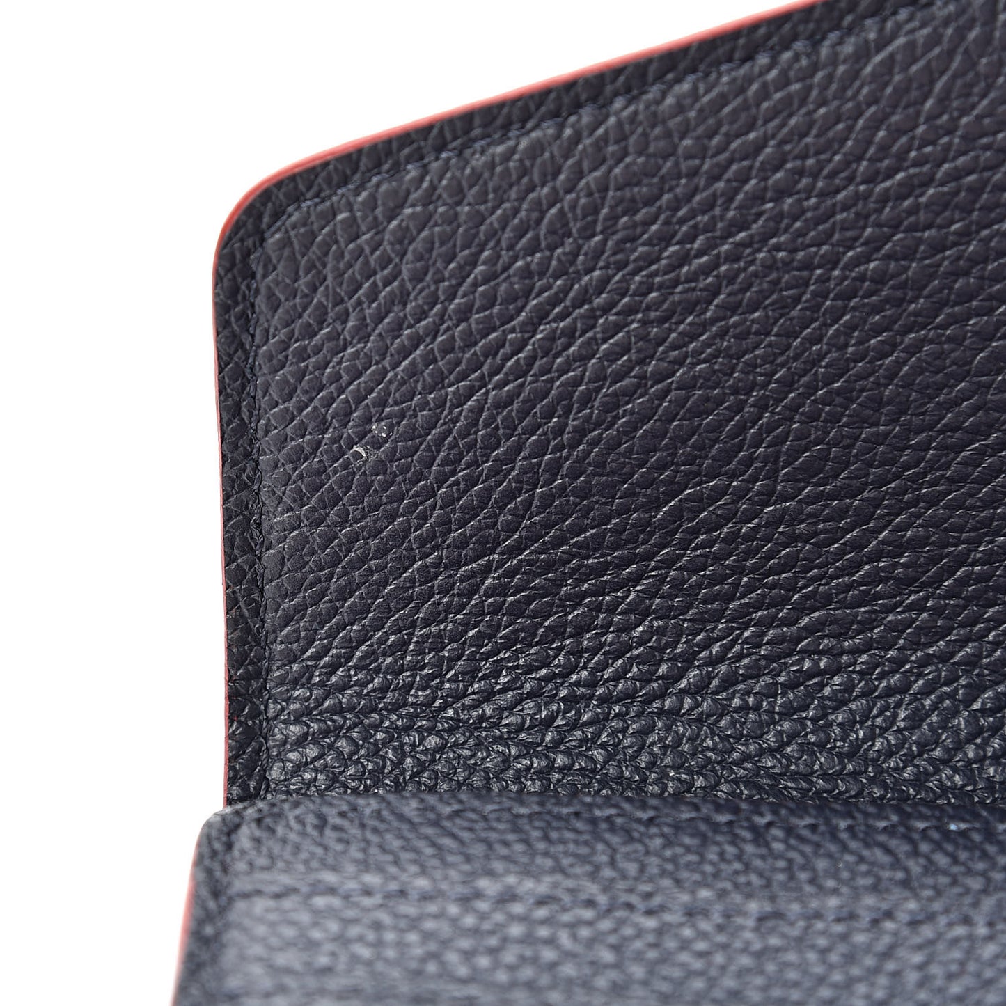 Empreinte Sarah Wallet NM Marine Rouge