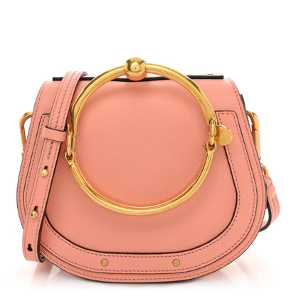 Chloe Calfskin Suede Small Nile Bracelet Bag Ideal Blush 1 of 13