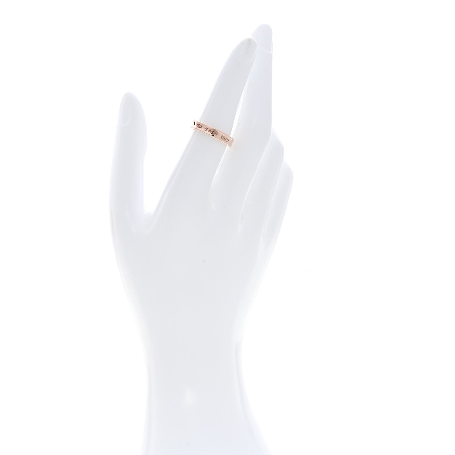 Tiffany Rubedo Narrow 1837 Band Ring 52 6 2 of 4