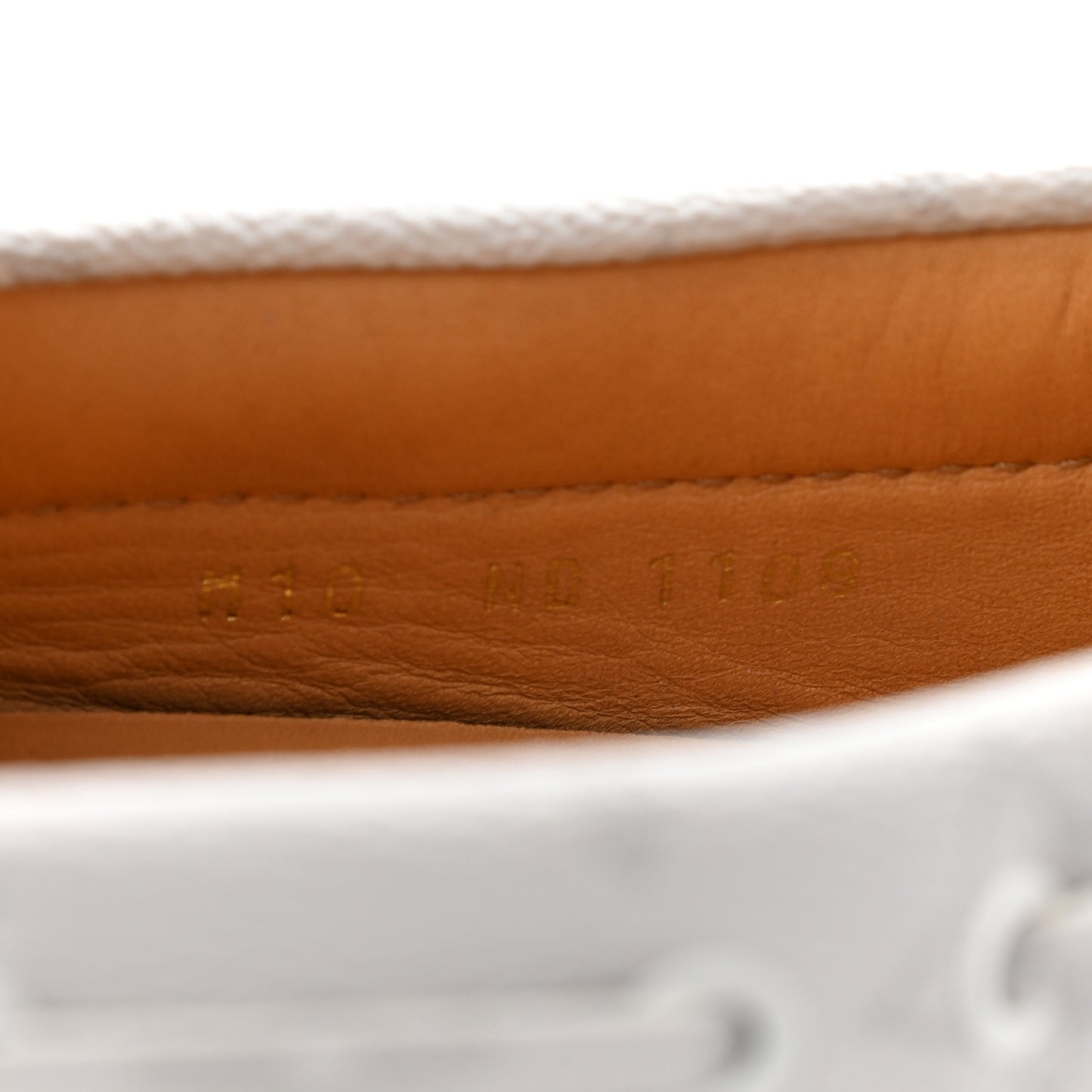 Monogram Mens Arizona Car Shoe Moccasin Loafers 10