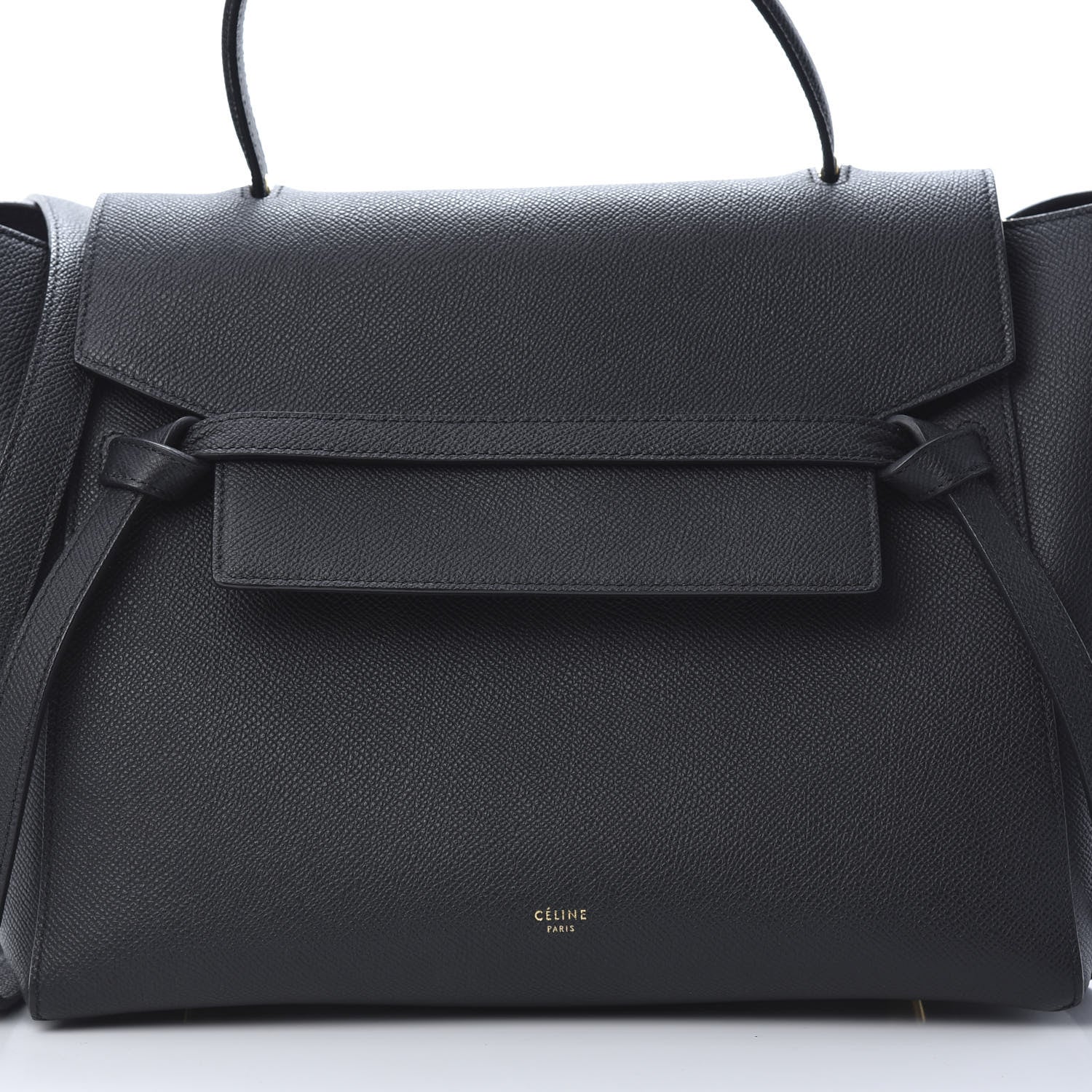 Celine Grained Calfskin Mini Belt Bag Black 9 of 11