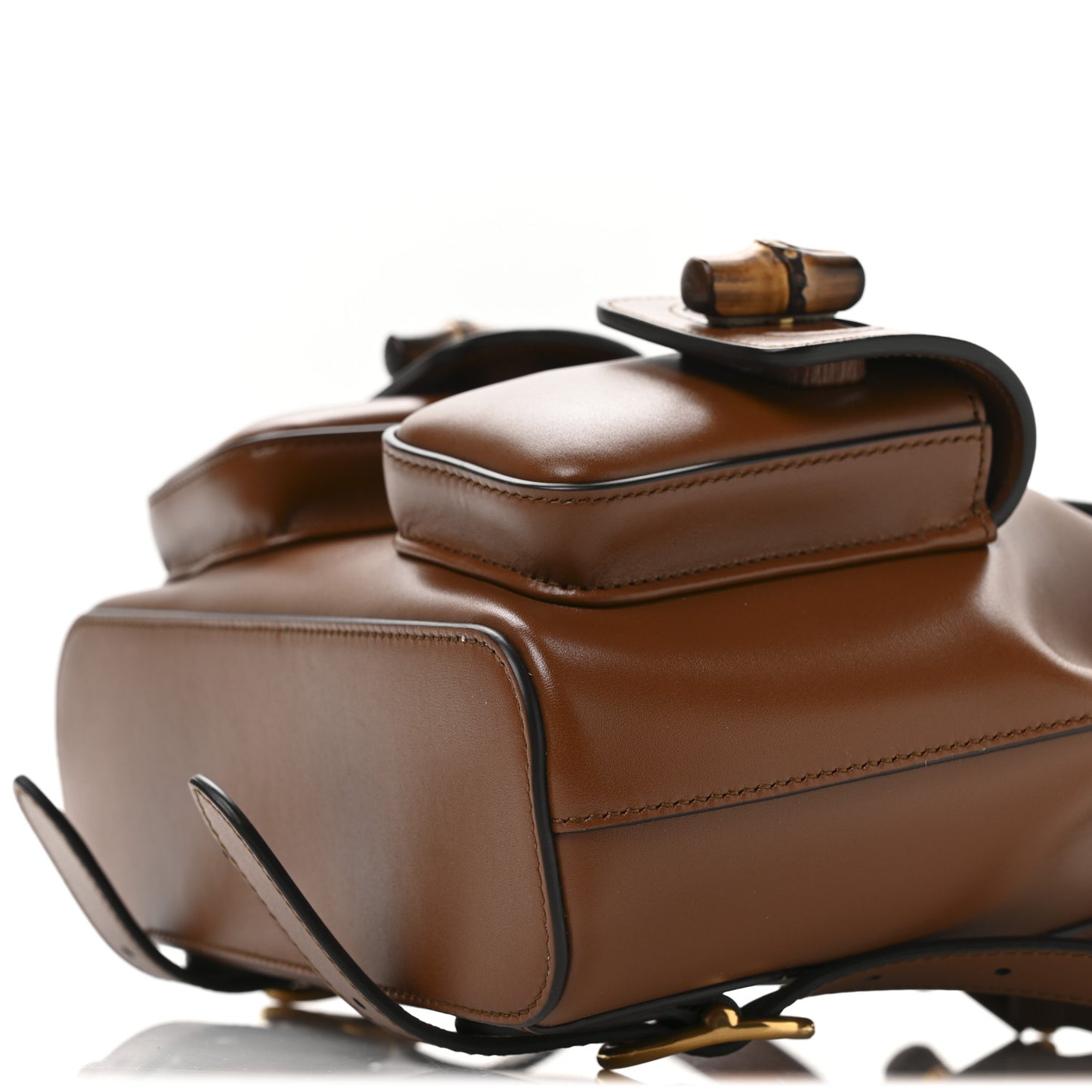 Calfskin Bamboo Backpack Cuir