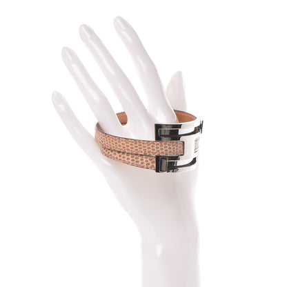 Hermes Lizard Pousse Pousse Bracelet 2 of 5