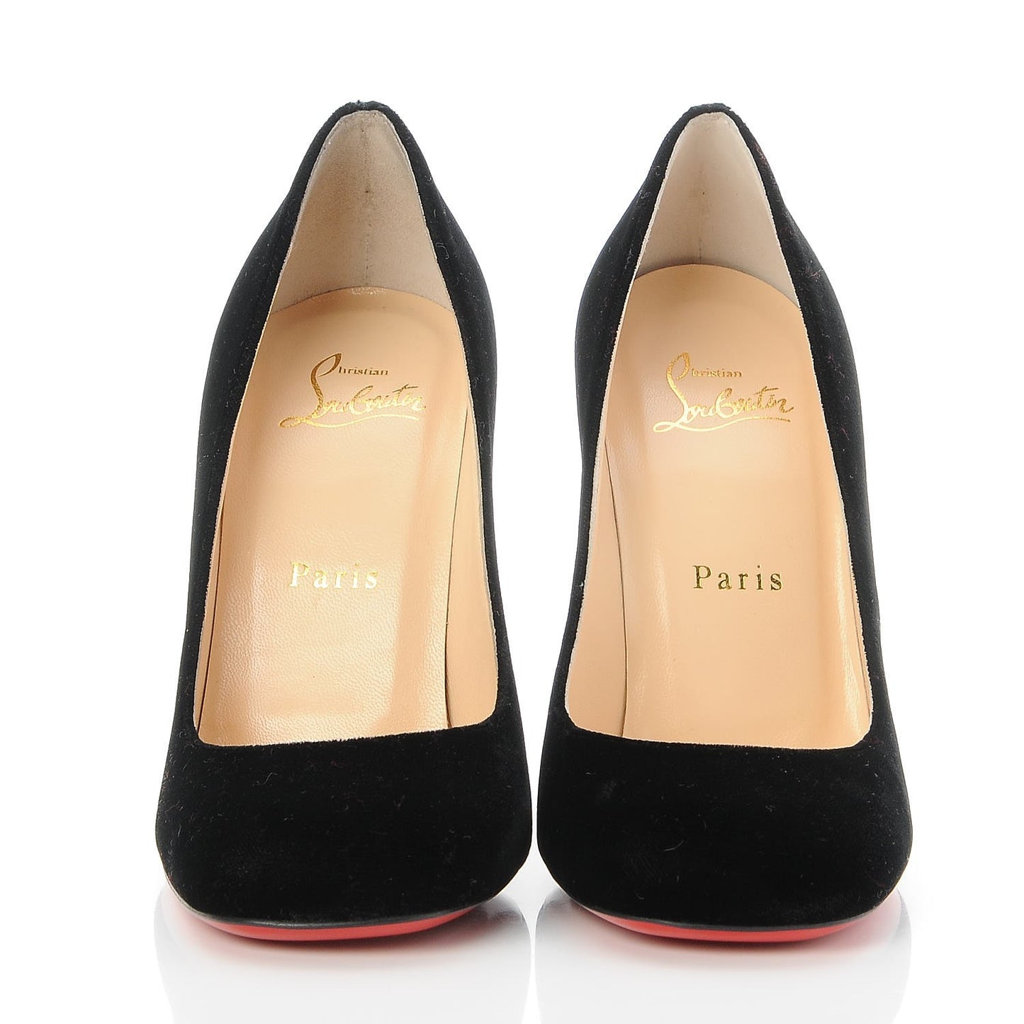 Velvet Cadrilla Corazon 100 Pumps 36.5 Black