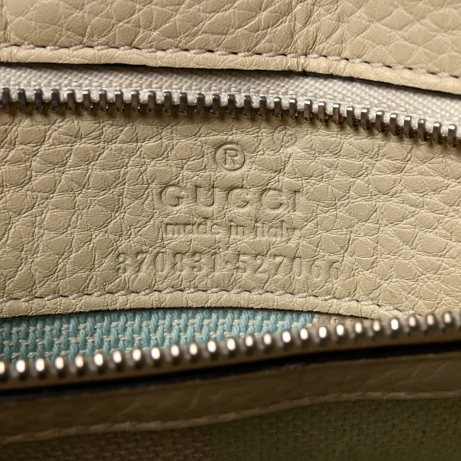Gucci Cellarius Calfskin Small Bamboo Daily Top Handle Bag Mystic White 6 of 9
