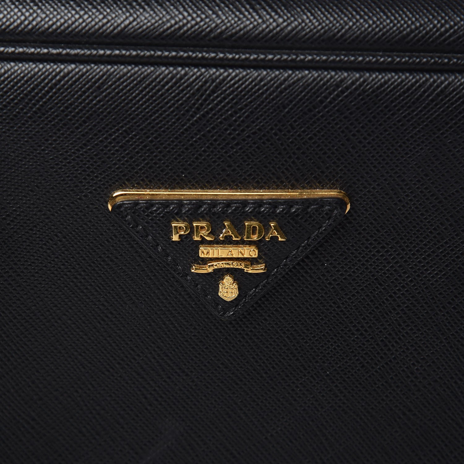 Prada Saffiano Lux Bauletto Black 6 of 9