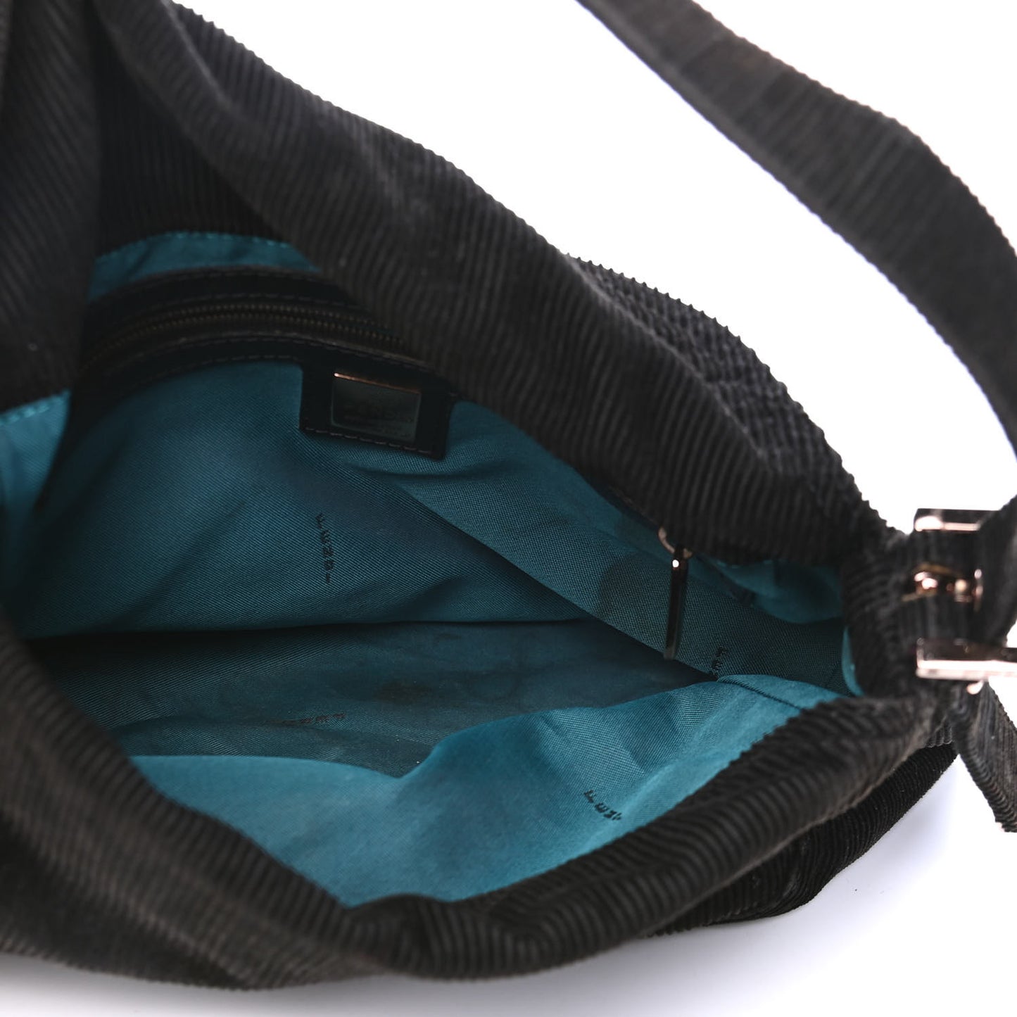 Corduroy Baguette Black