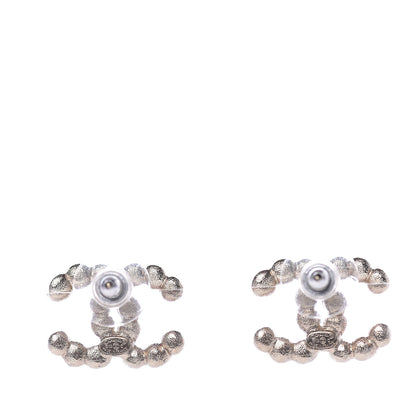 Chanel Poured Glass CC Earrings Red 4 of 5