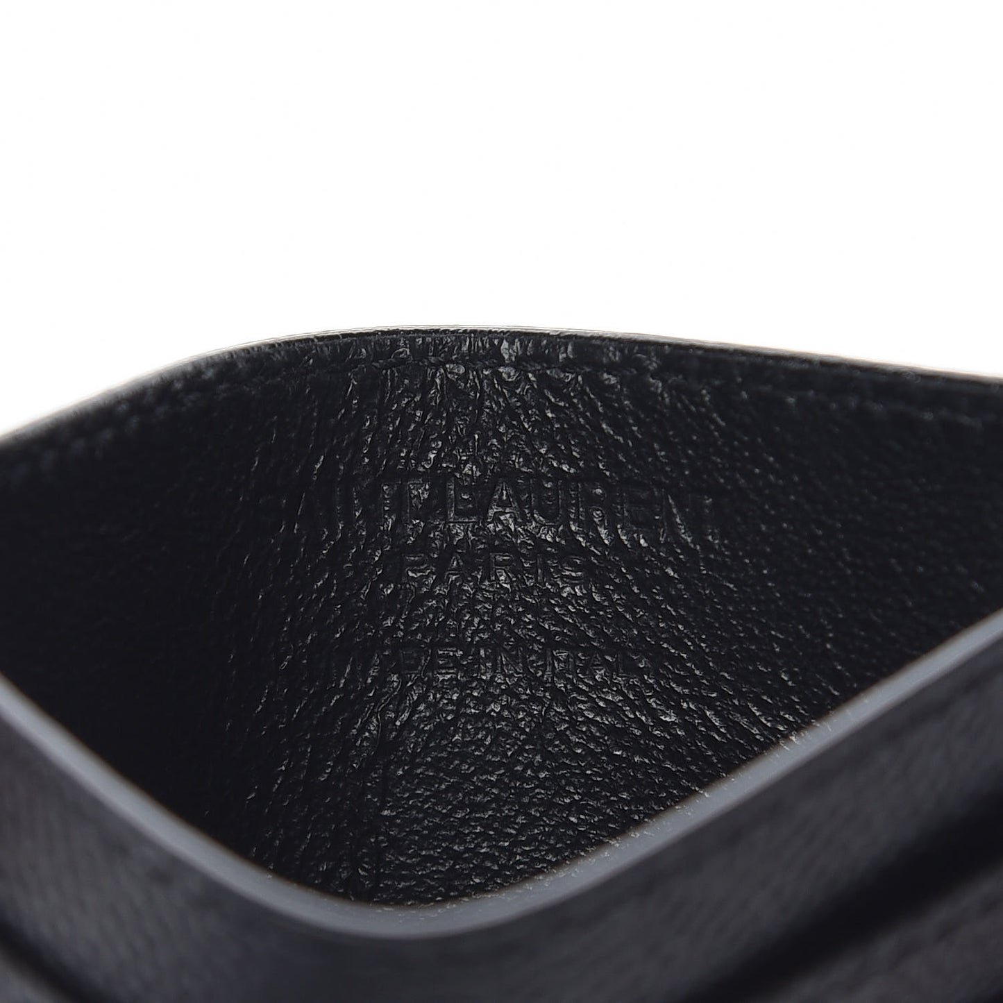 Grain de Poudre Musical Notes Credit Card Case Black