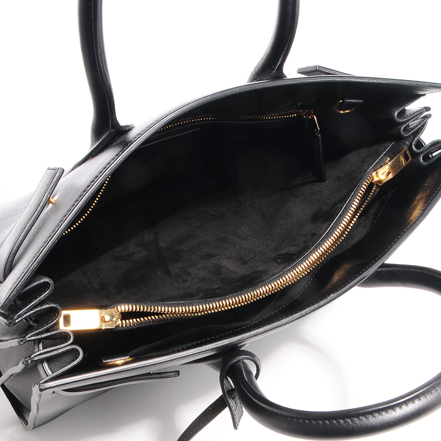 Saint Laurent Calfskin Small Sac De Jour Black 5 of 8