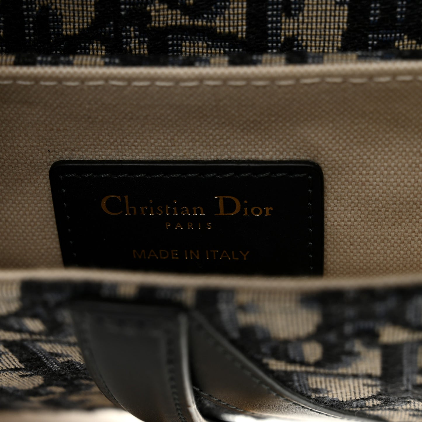 Oblique Mini Saddle Bag Blue