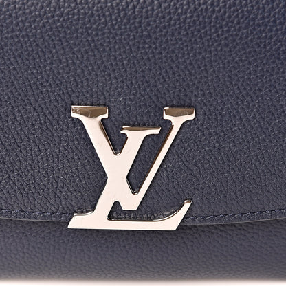 Louis Vuitton Grained Calfskin Vivienne NM Blue Marine 9 of 9