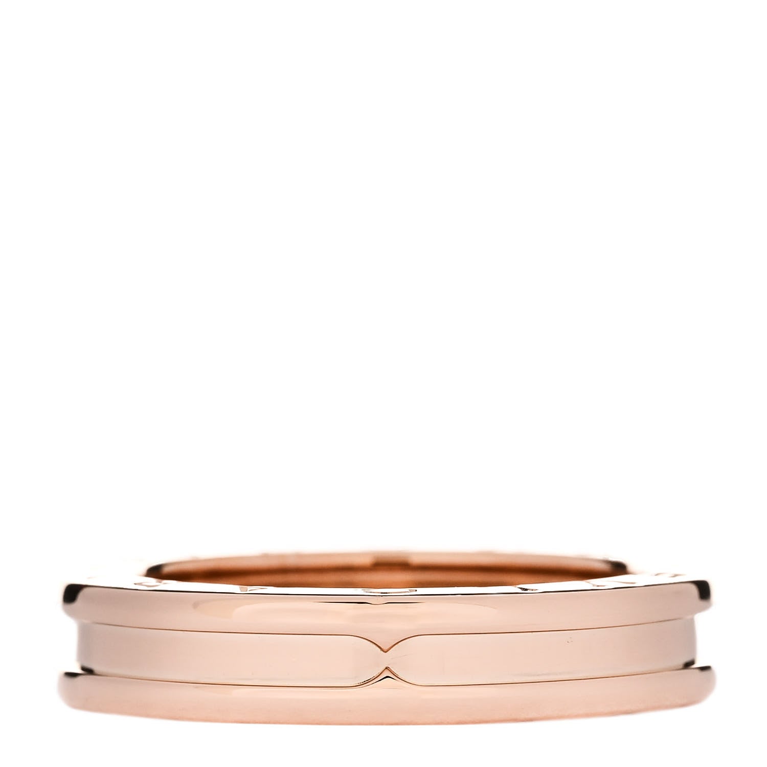 Bulgari 18K Rose Gold B.Zero1 One-Band Ring 57 8 3 of 7