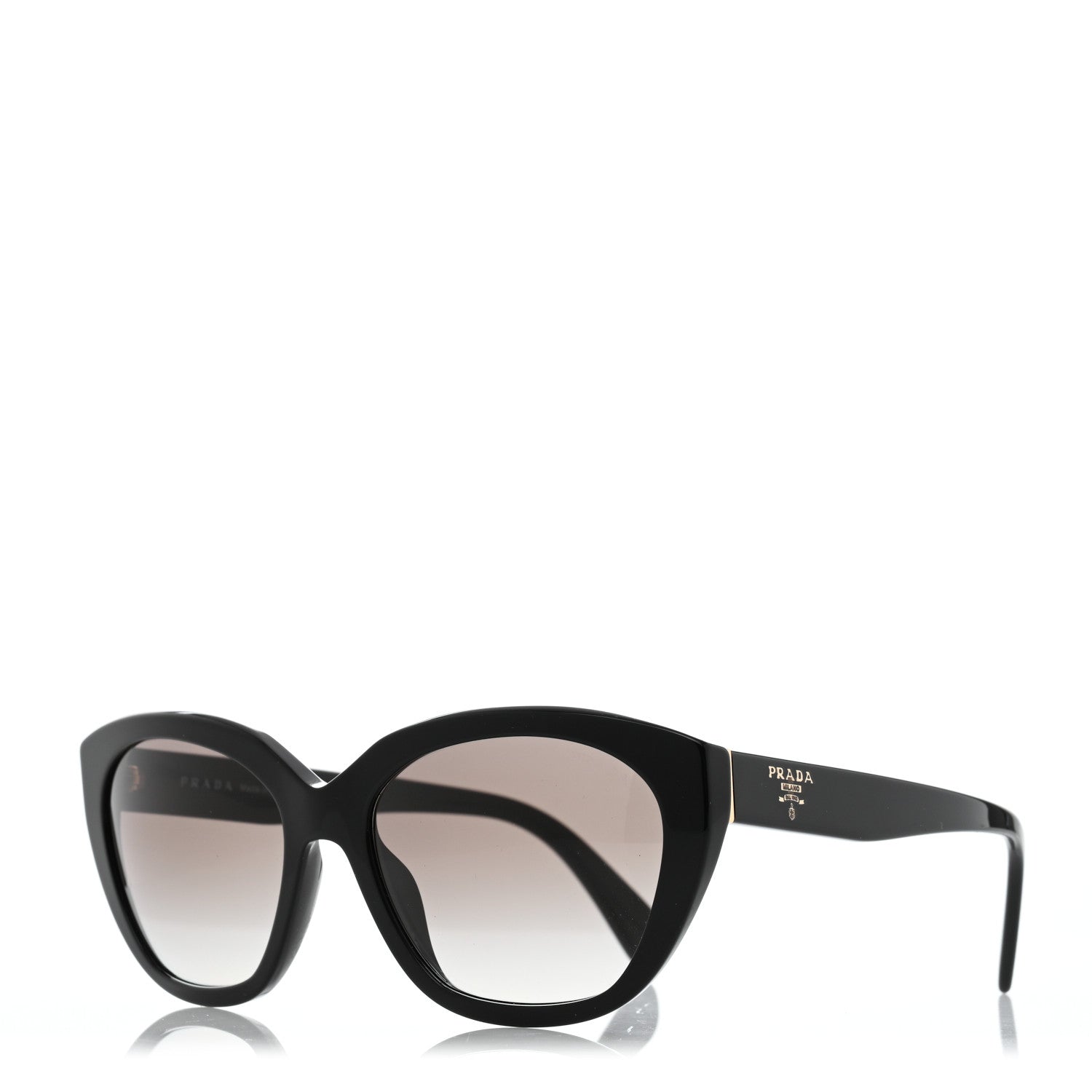 Prada Acetate Sunglasses SPR 16X Black 1 of 8
