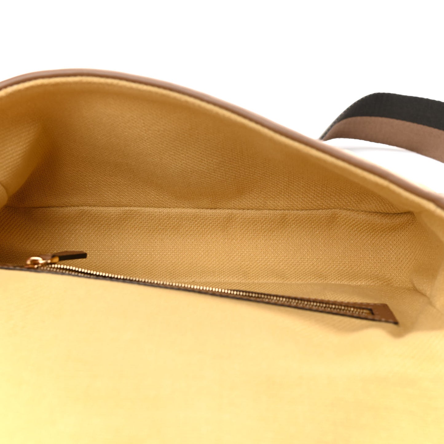 Raffia Vitello King Lucido FF Embroidered Baguette Grano Sand