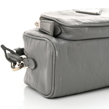 Prada Nappa Antique Multi-Pocket Shoulder Bag Ardesia 9 of 12