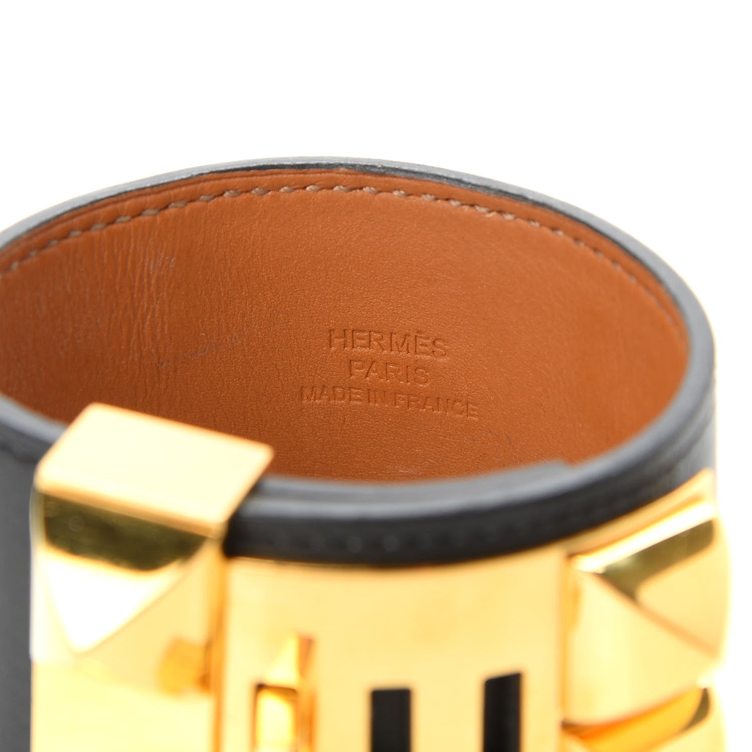 Hermes Chamonix Collier de Chien CDC Bracelet S Black 5 of 8