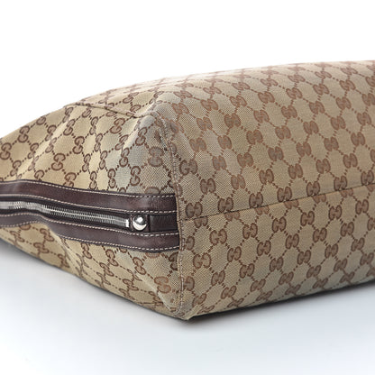 Gucci Monogram Large Icon Bit Tote Dark Brown 7 of 8