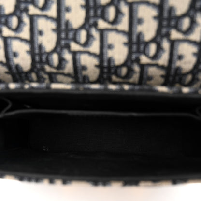 Christian Dior CHRISTIAN DIOR Oblique 30 Montaigne Box Bag Blue 5 of 11