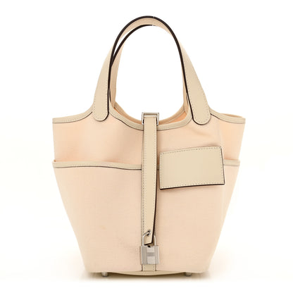 Hermes Toile Goeland Swift Cargo Picotin Lock 18 Nata 1 of 11