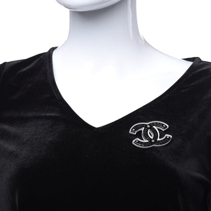 Chanel Resin Pearl CC Coco Brooch Black 2 of 5