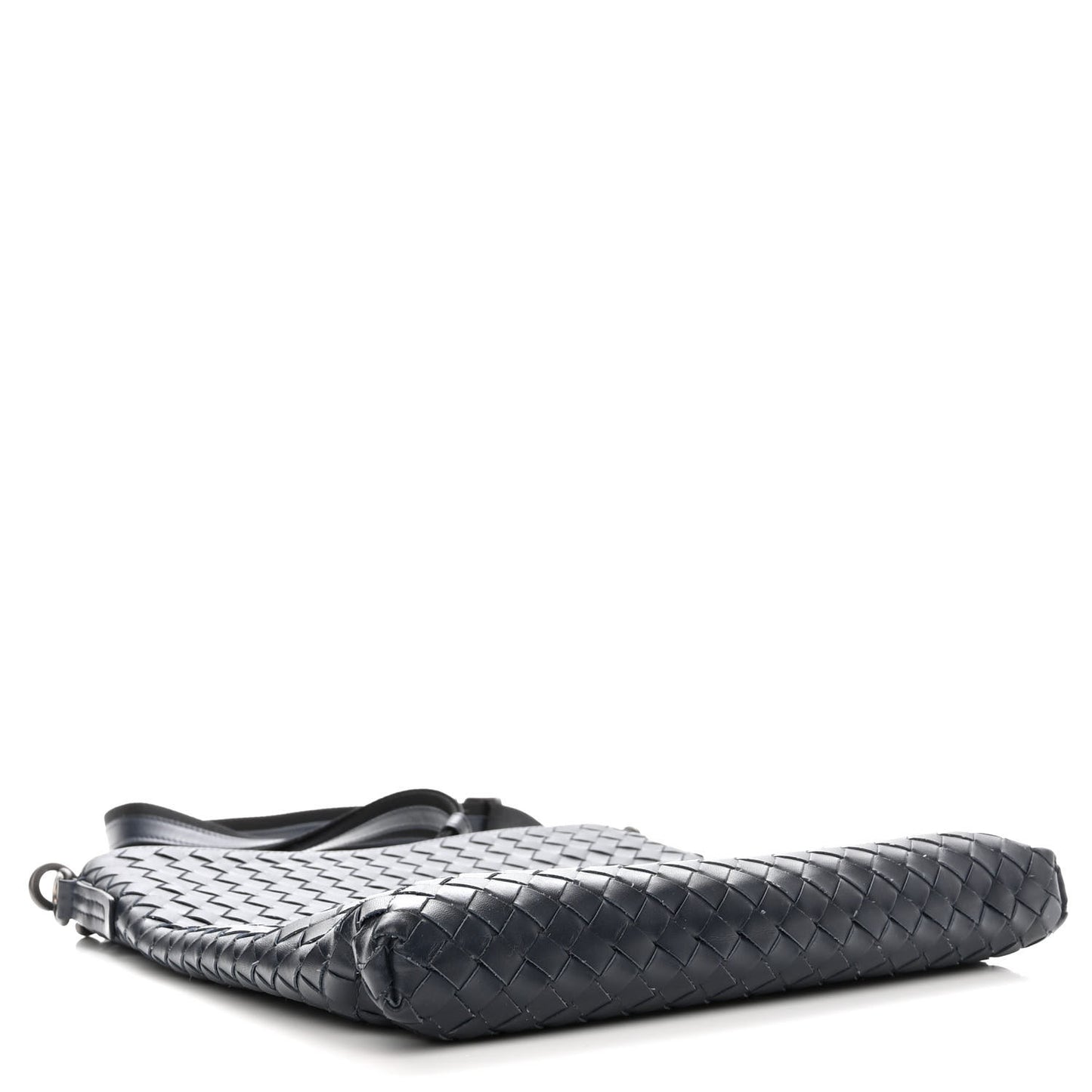 Nappa Intrecciato VN Crossbody Messenger Bag Navy