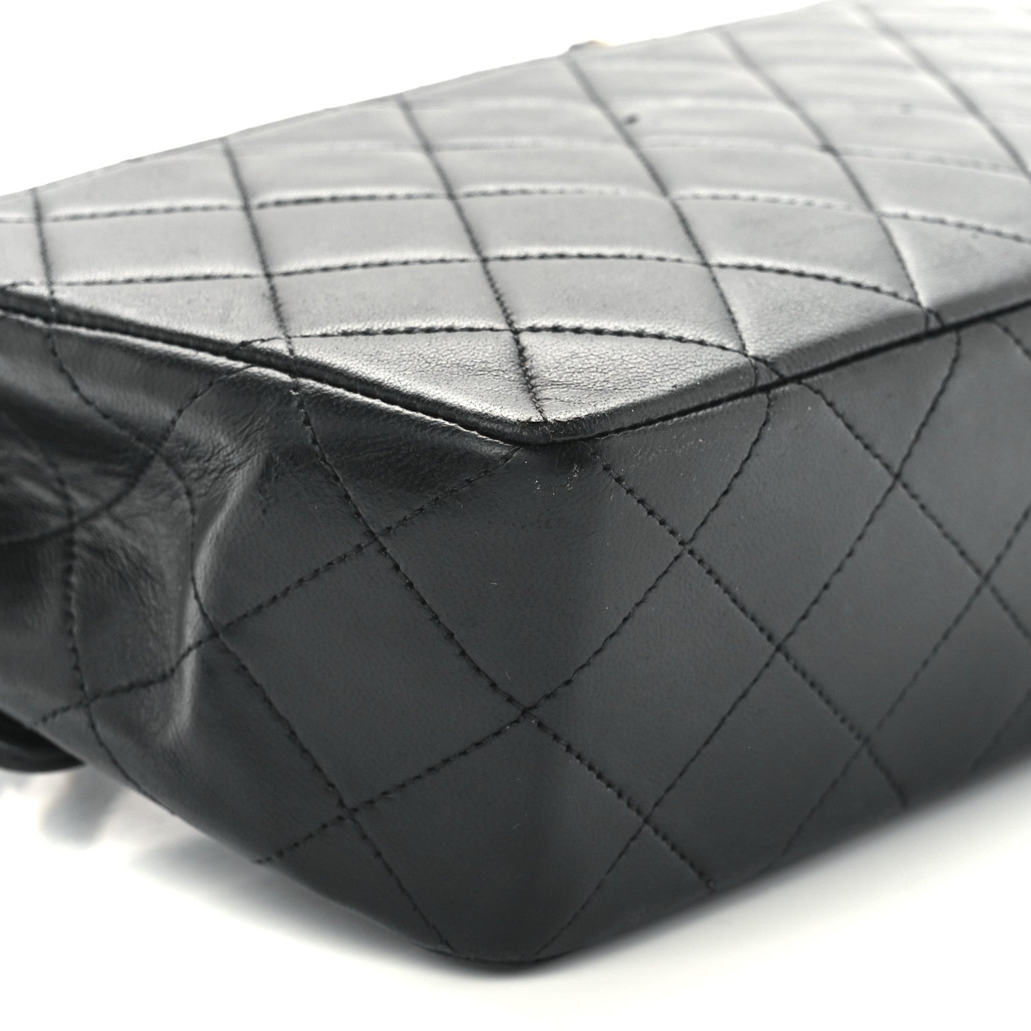 Chanel Lambskin Quilted Small Single Flap Black 11 of 12