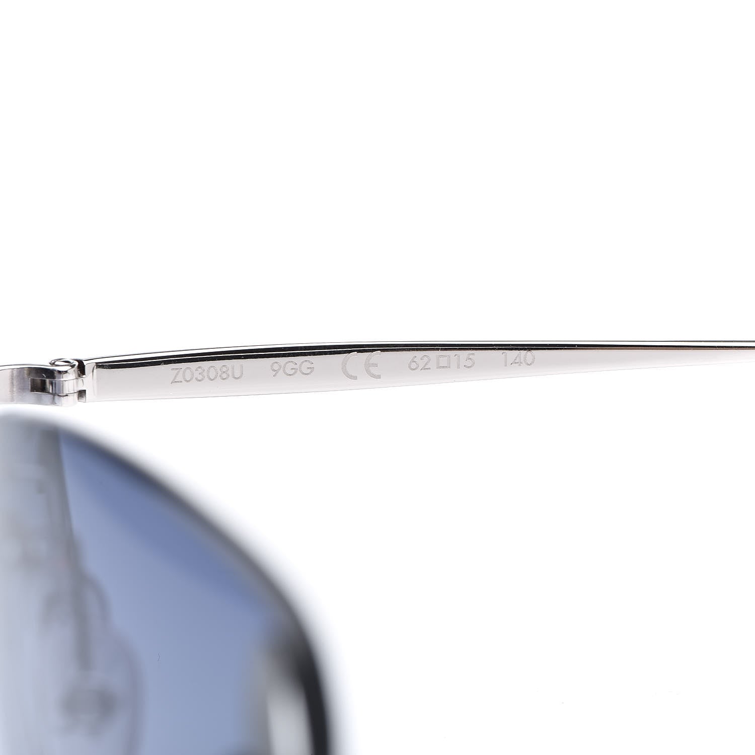 Louis Vuitton Lily Sunglasses Z0308U Silver 6 of 8