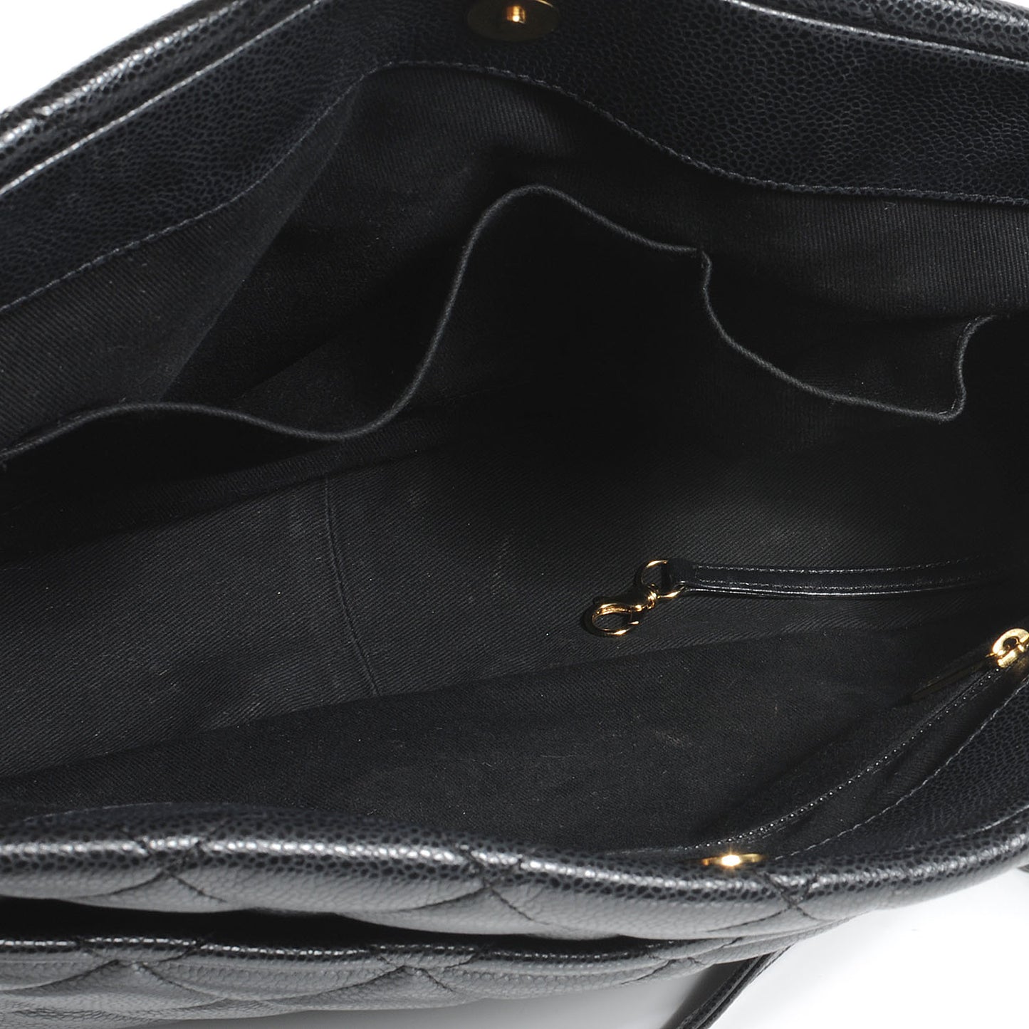 Caviar CC Timeless Hobo Black