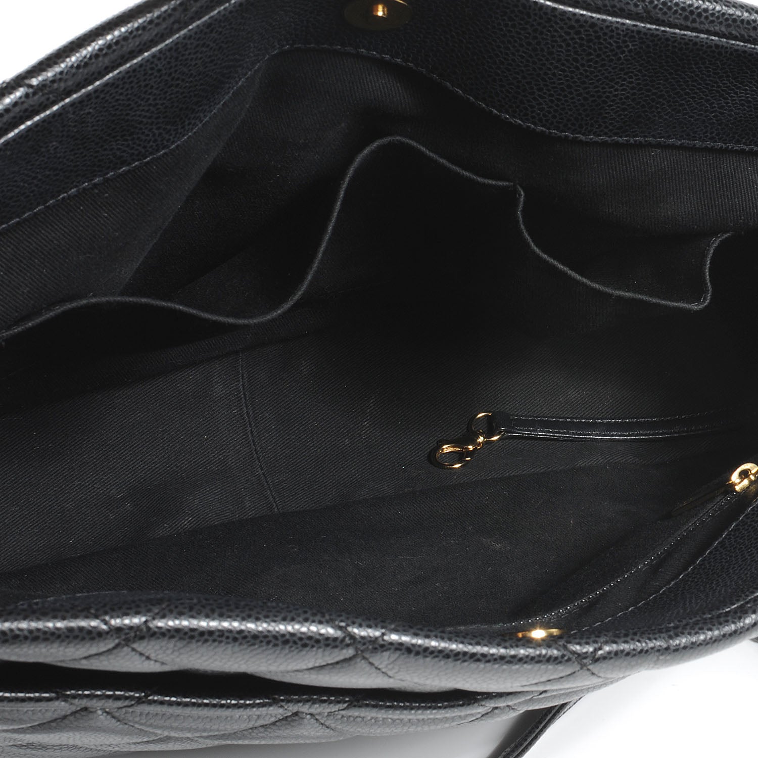 Chanel Caviar CC Timeless Hobo Black 6 of 8