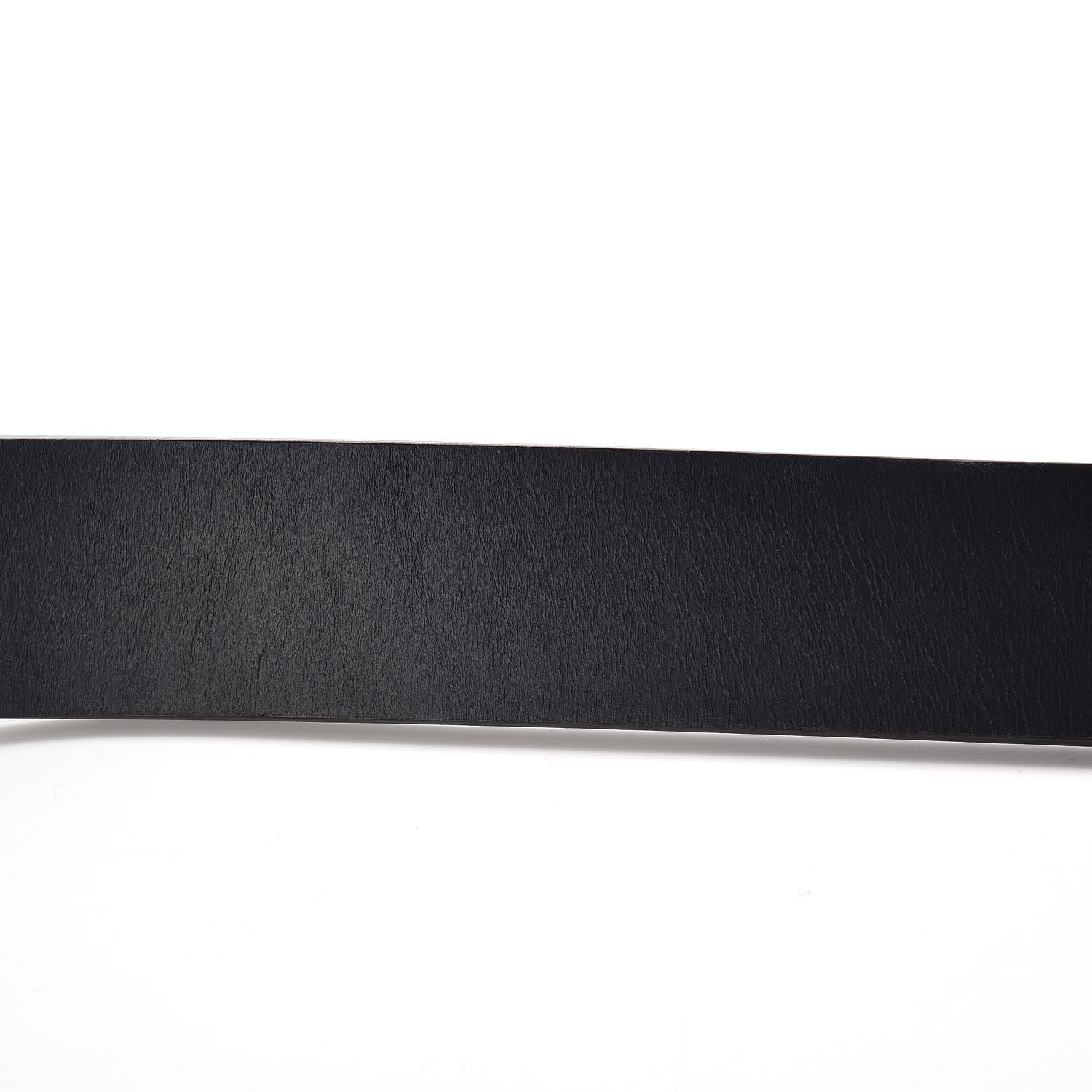 Gucci Selleria Calfskin Mens Interlocking G 37mm Belt 105 42 Black 9 of 9