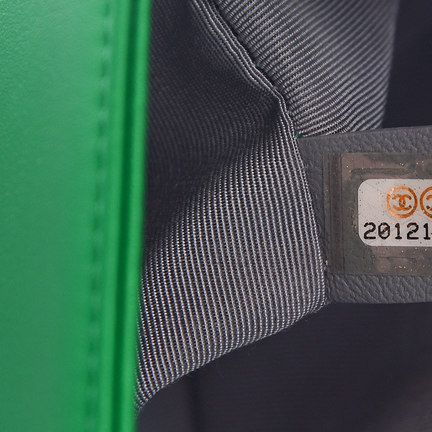 Chanel Metallic Calfskin Quilted Medium Boy Flap Green 7 of 11