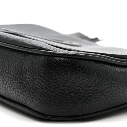 Gucci Pebbled Calfskin Medium Soho Flap Crossbody Black 10 of 10