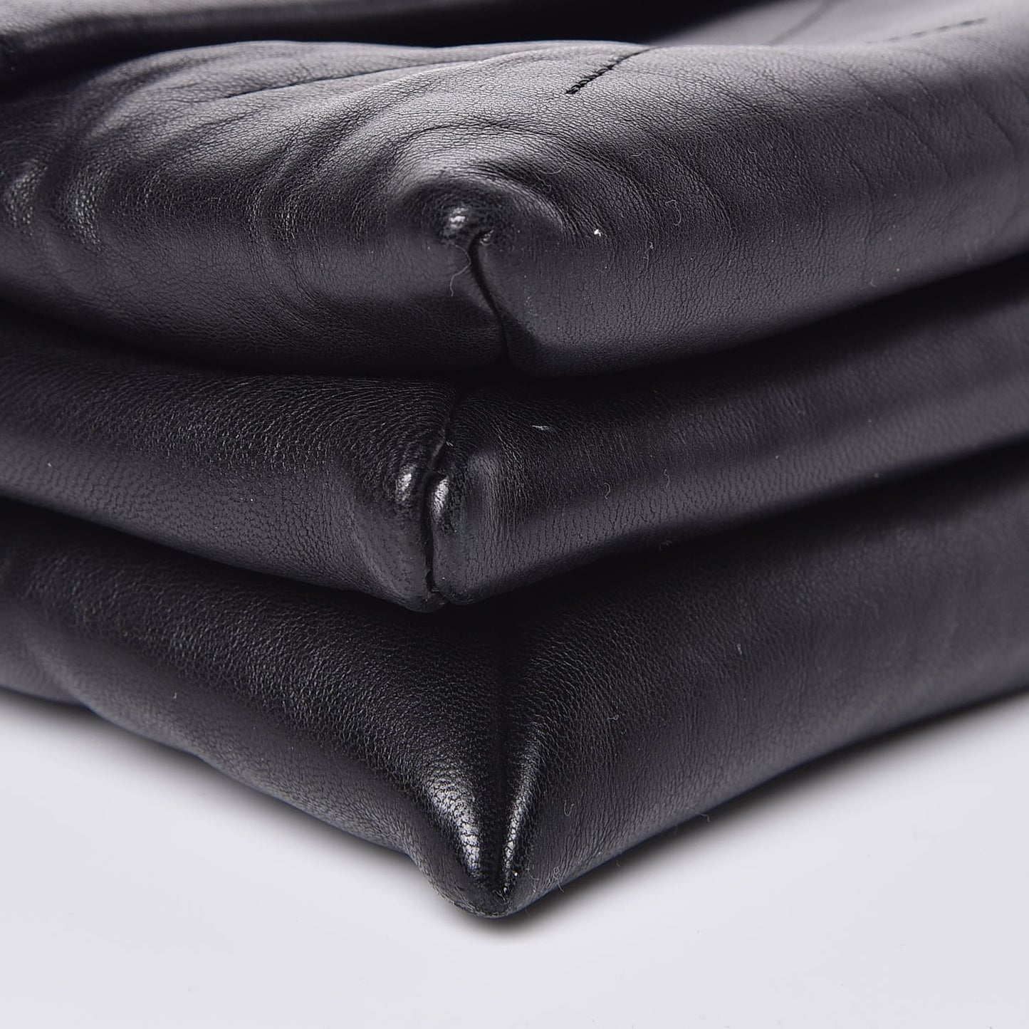 Lambskin Quilted Medium Sugar Flap Shoulder Bag Black