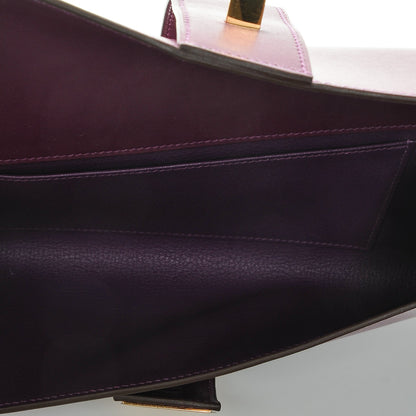 Hermes Tadelakt Medor 23 Clutch Anemone 5 of 7