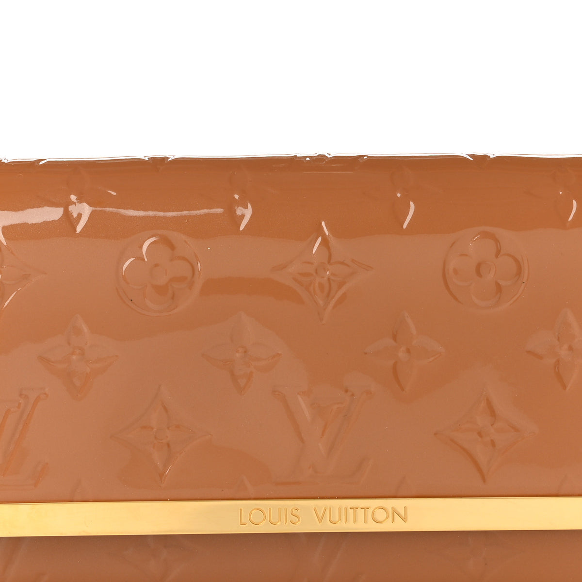 Louis Vuitton Vernis Rossmore MM Rose Velours 7 of 10