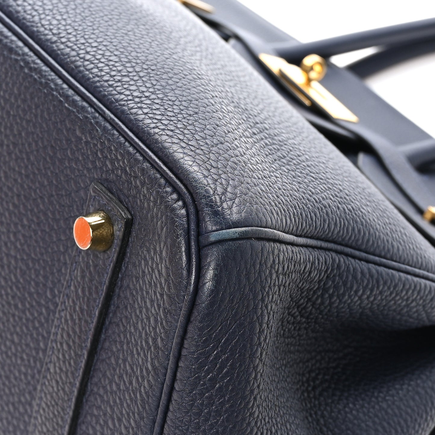 Togo Birkin 35 Bleu Nuit