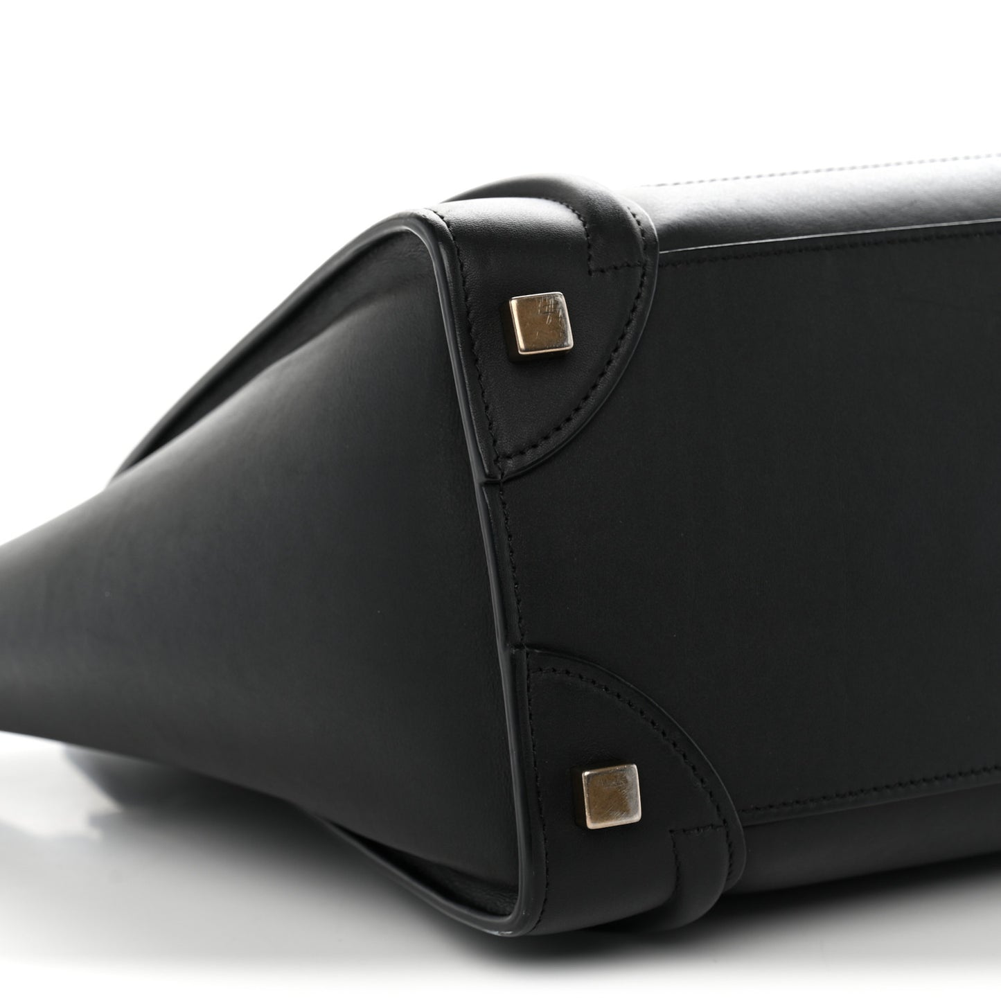Smooth Calfskin Micro Luggage Black